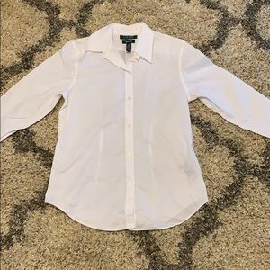 Women’s Ralph Lauren button up blouse